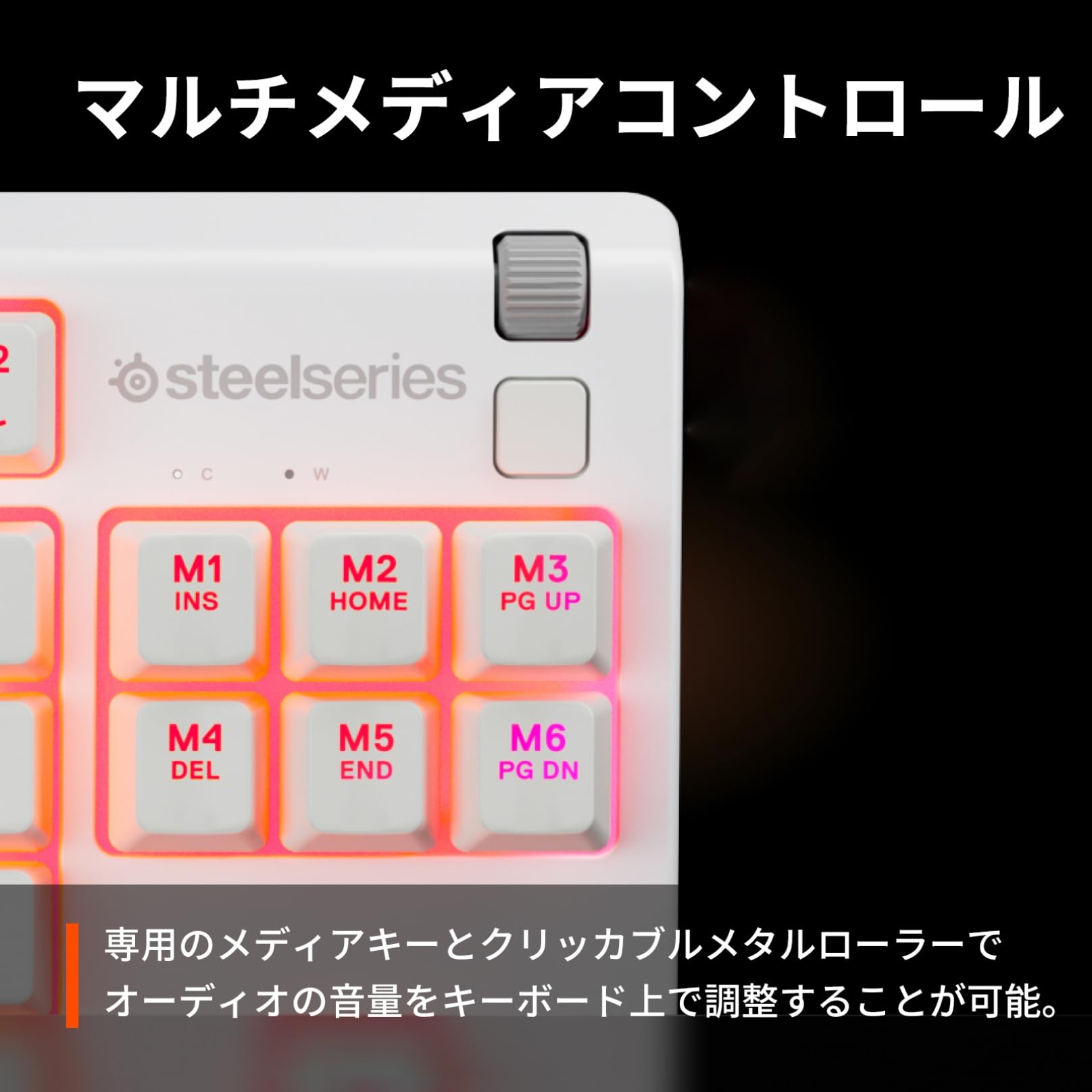 Amazon.co.jp: SteelSeries ゲーミングキーボード テンキーレス 有線